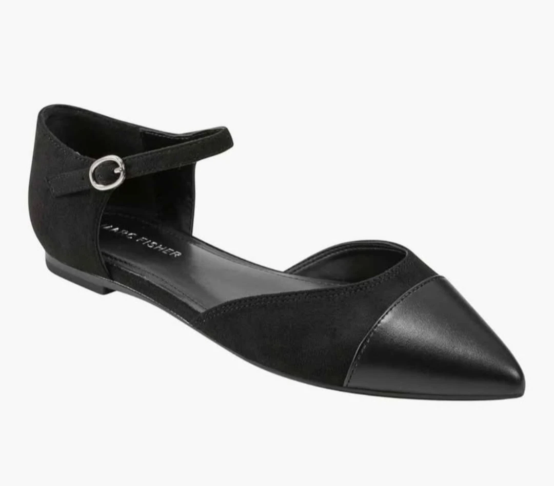Marc Fisher Womens Elesia Ballet Flat ⚽