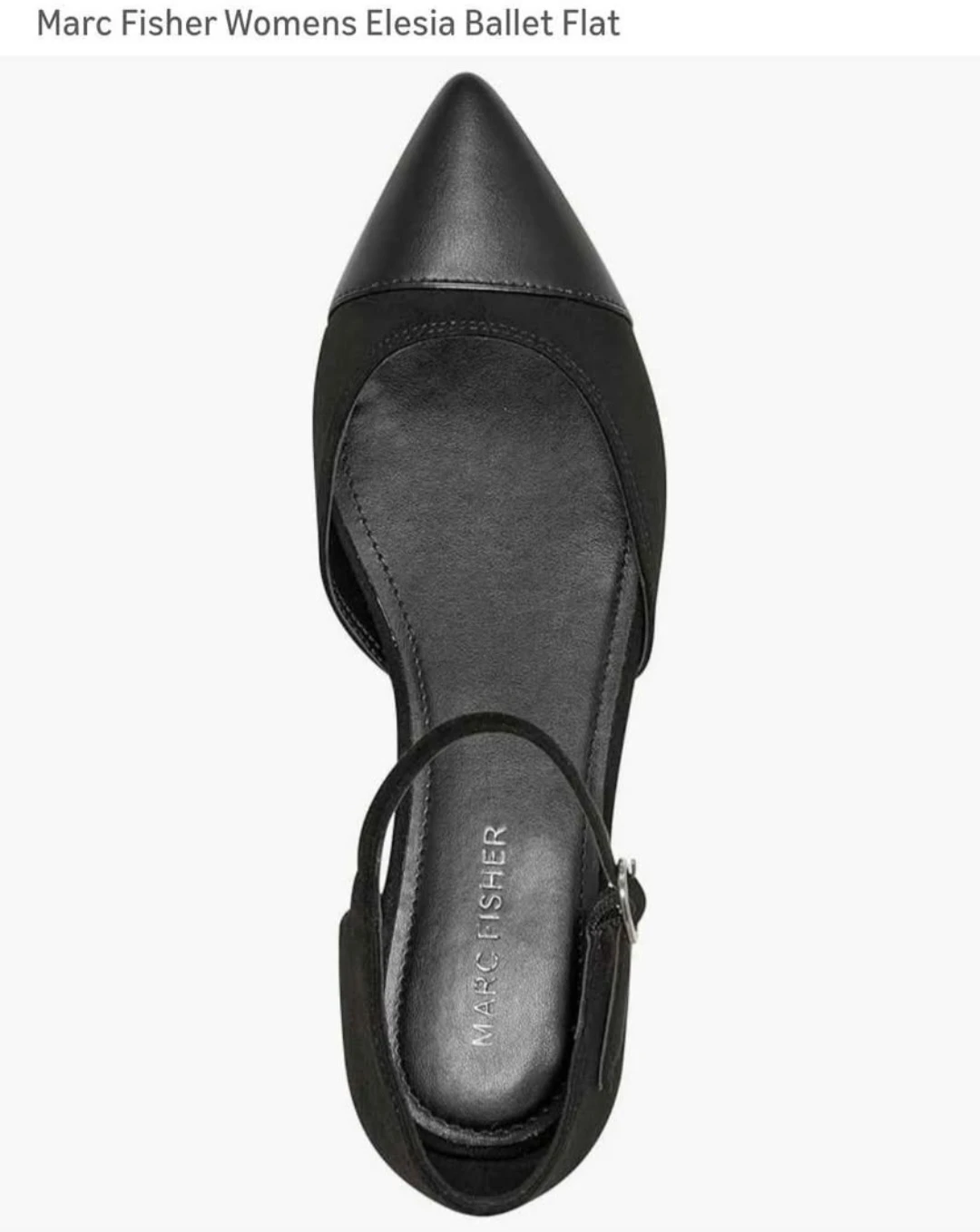 Marc Fisher Womens Elesia Ballet Flat ⚽ - photo 2