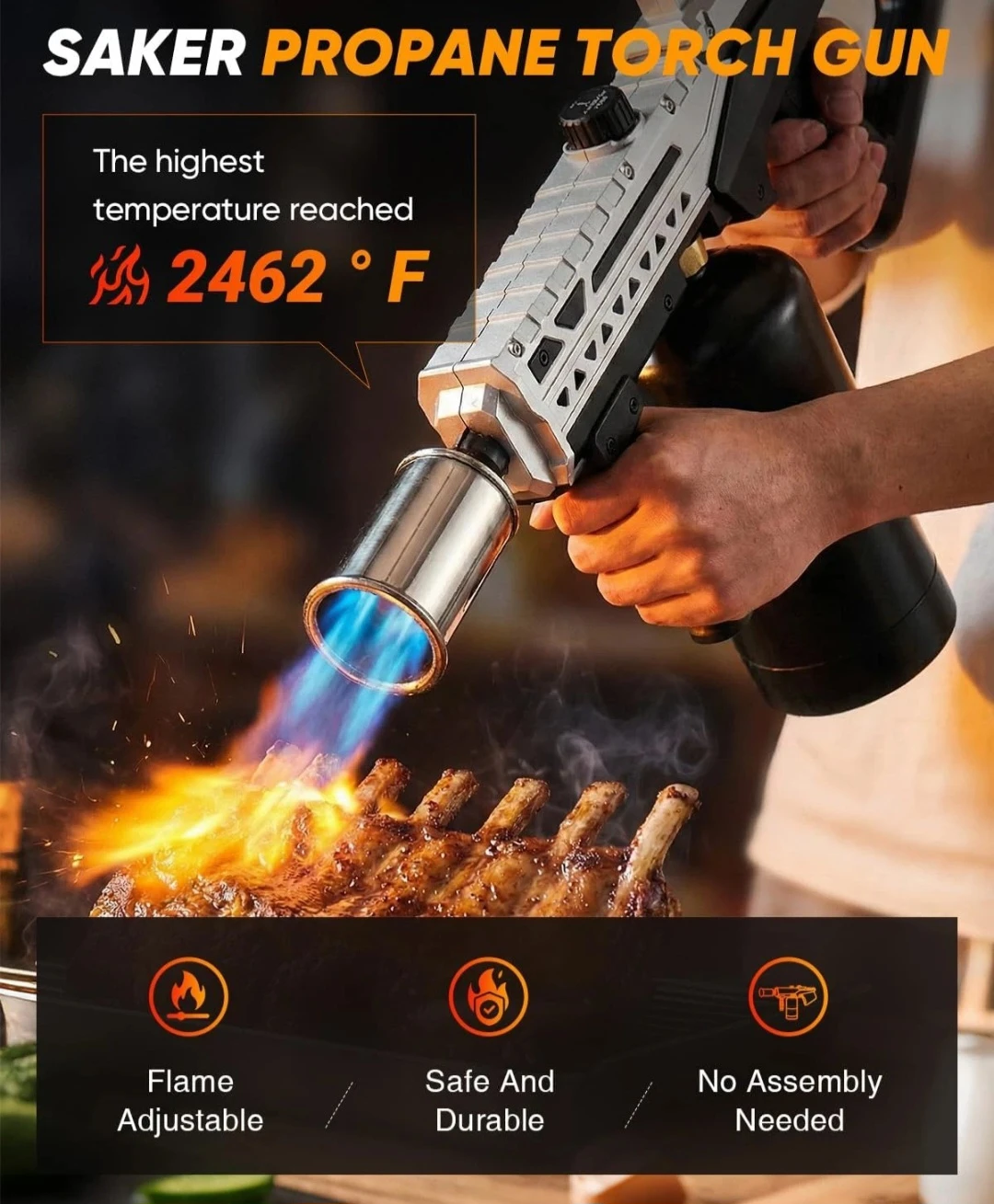 Saker Multi-Use Propane Torch Gun - photo 3
