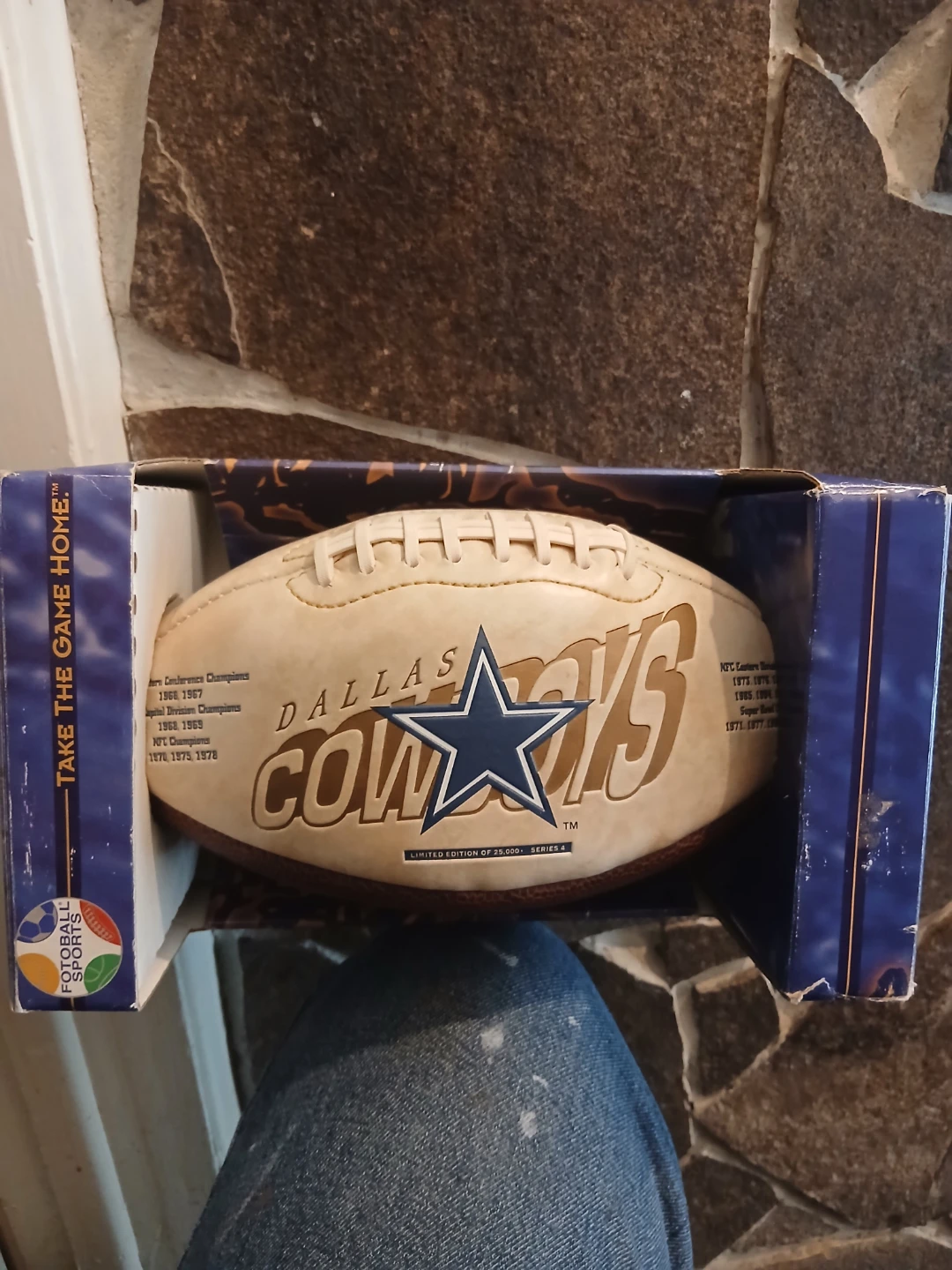 Dallas Cowboys Limited Edition Commemorative Football - photo 2
