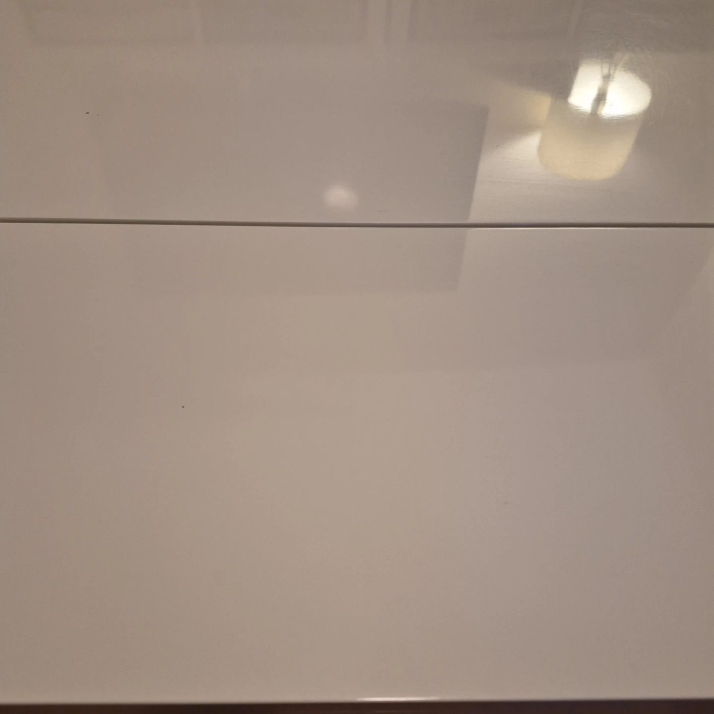 Structube lift top coffee table white laquer - photo 5
