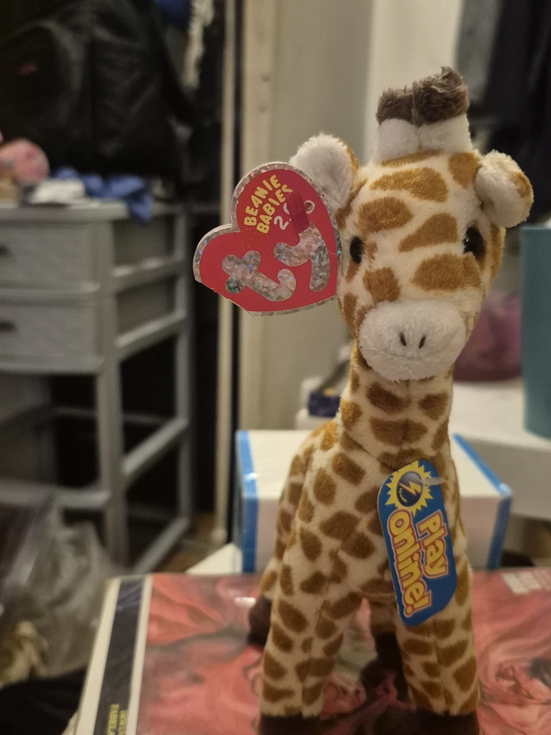 Ty Beanie Baby "Topper" Giraffe Plush Toy - photo 3