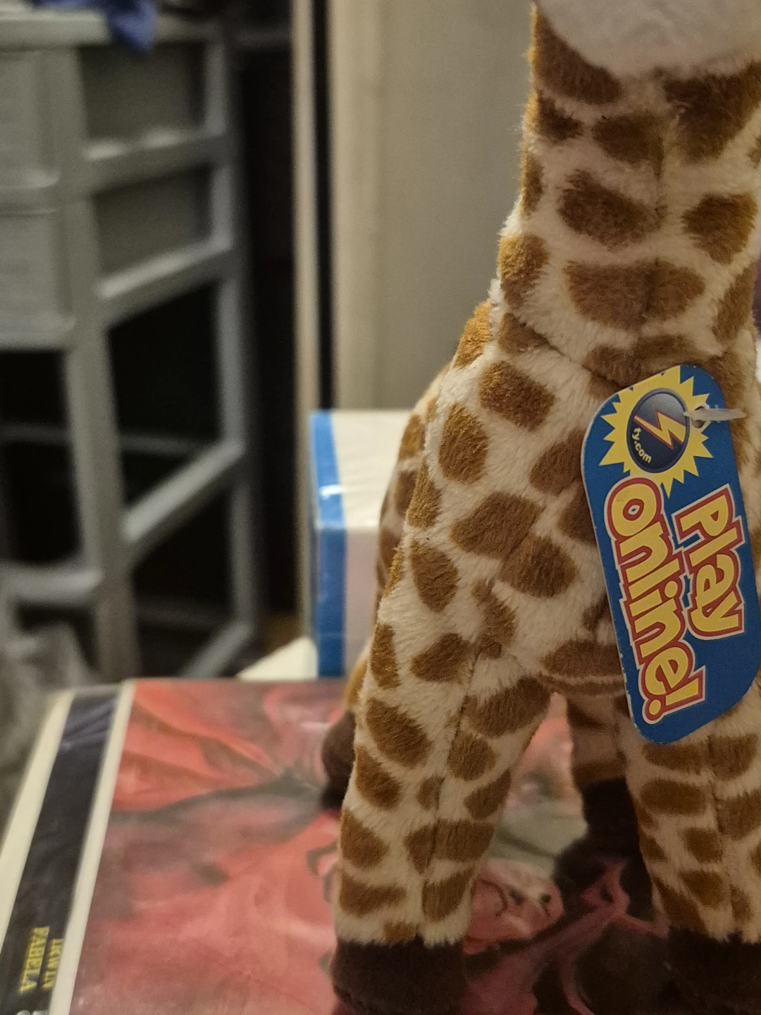 Ty Beanie Baby "Topper" Giraffe Plush Toy - photo 5