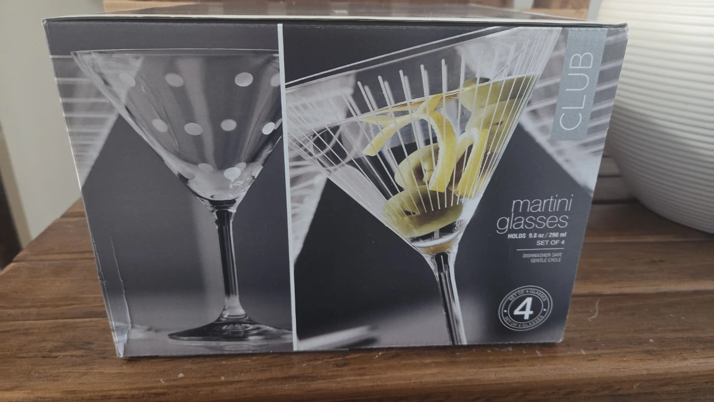 Stokes Martini Glasses Set of 4