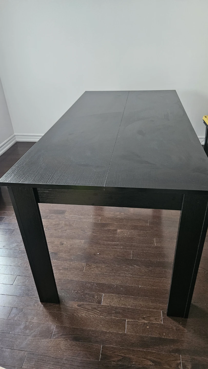 Black Dining Table