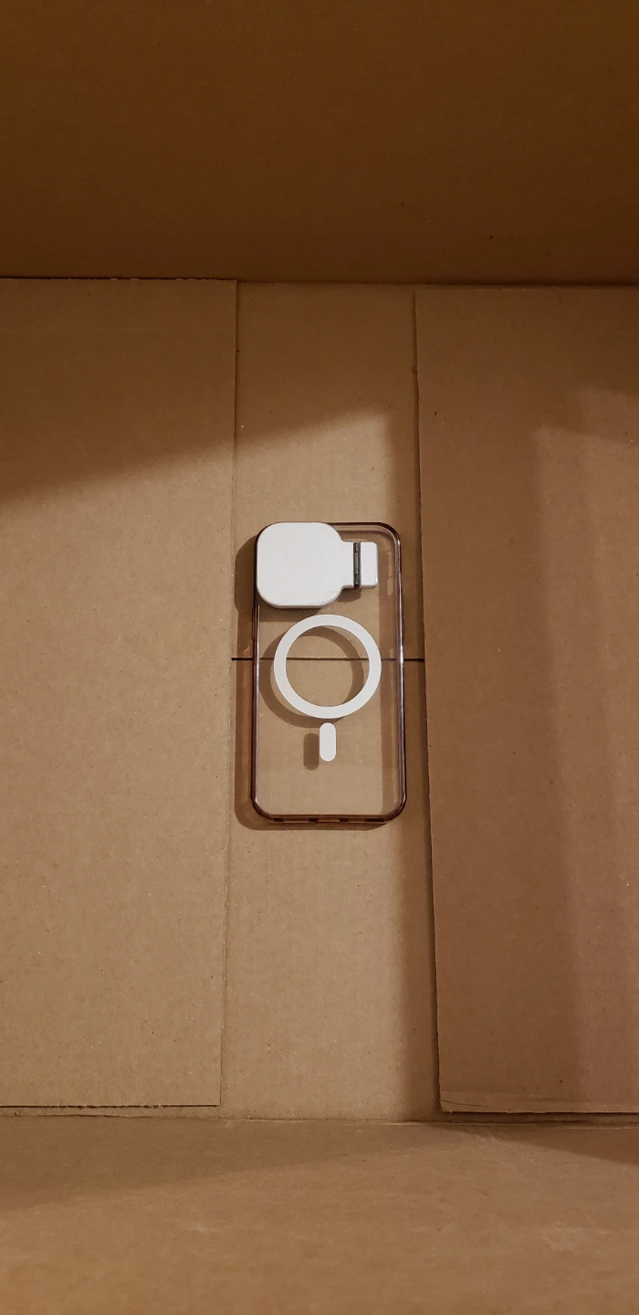 ⚽ Clear iPhone 14 Pro Max MagSafe Camera Covet Stand Case