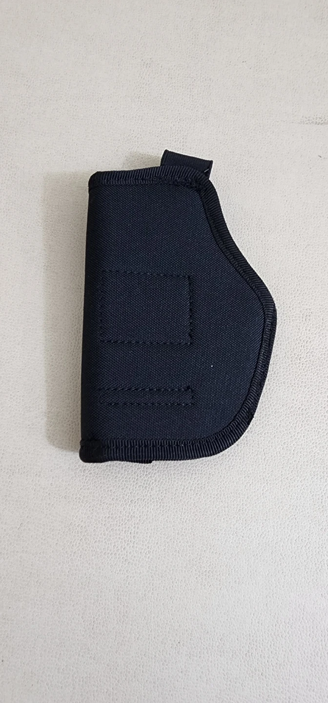 Black Nylon Gun Holster with Clip⚽