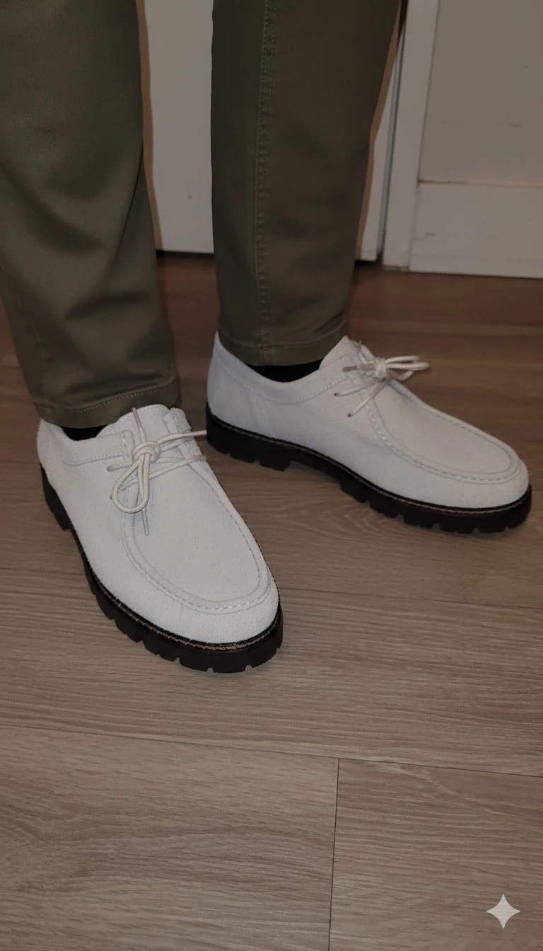 B2 Suede Moc Toe Boots
