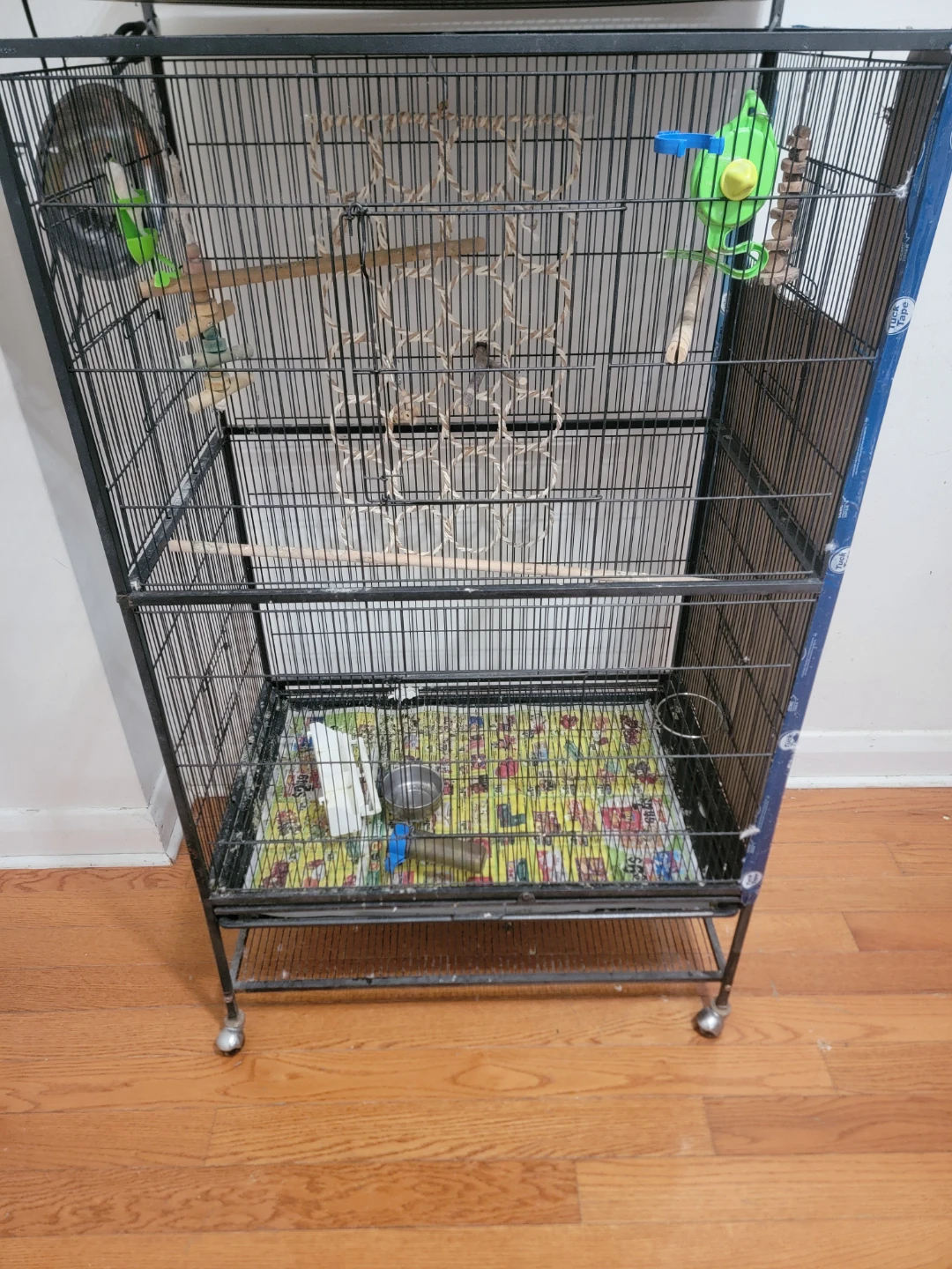 Large Bird Cage with Accessories