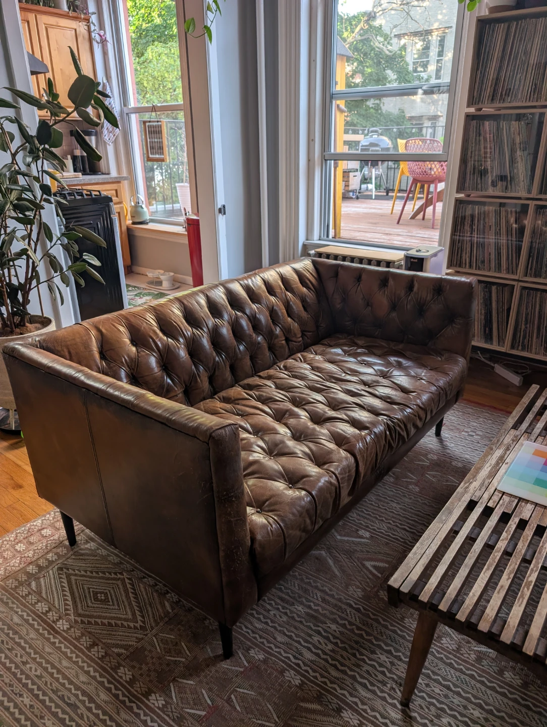 Vaughn Leather Sofa