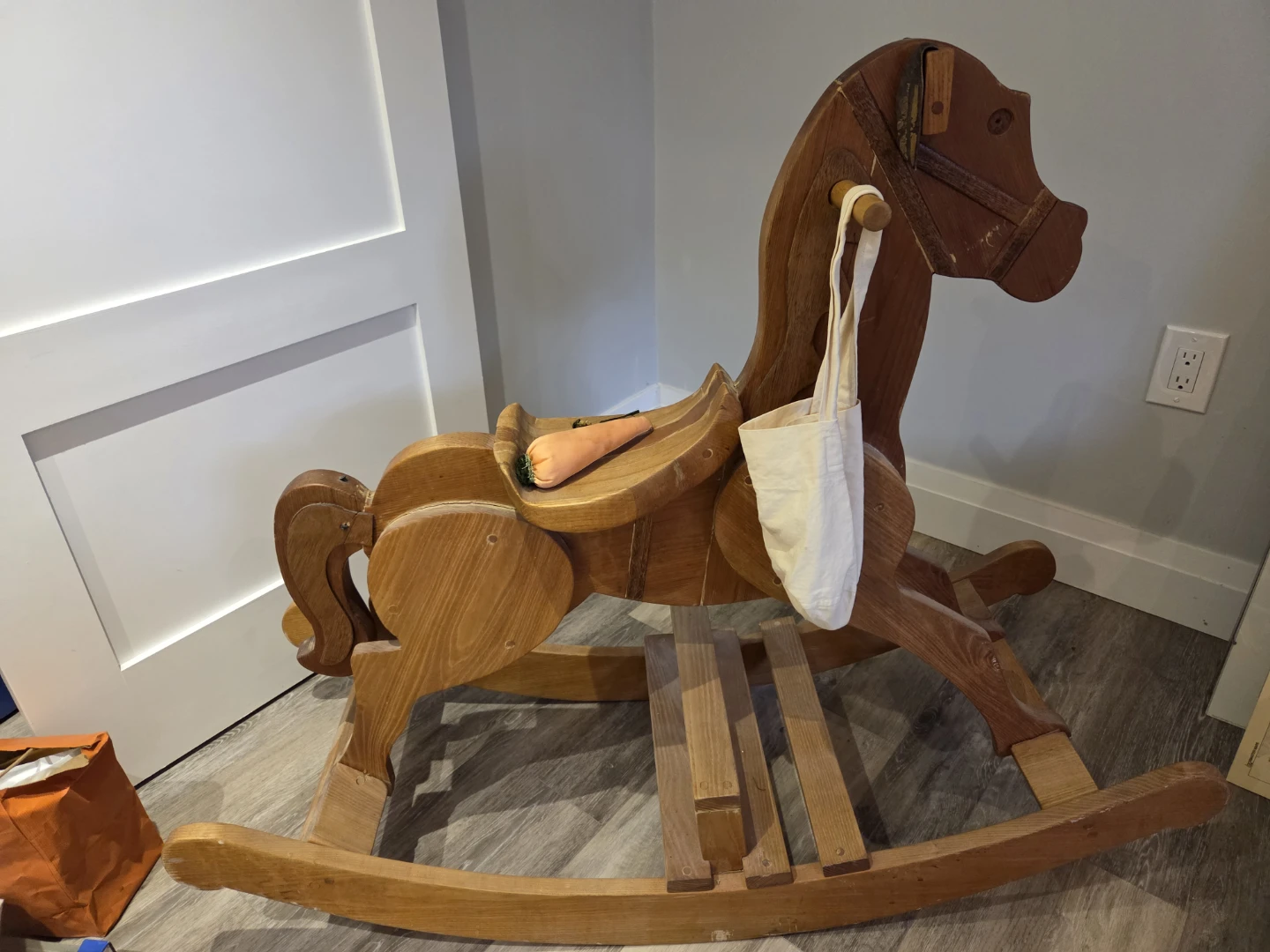 Wooden Rocking Horse Toy - photo 2