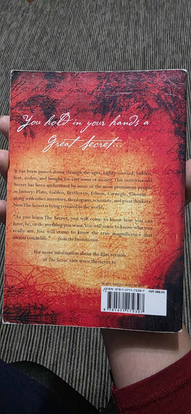 The Secret by Rhonda Byrne Book - photo 2
