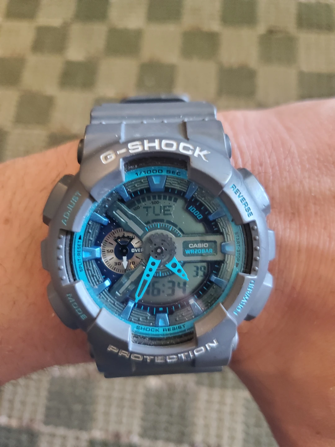 Casio G-Shock GA-100C-8A | Tough Sport Watch
