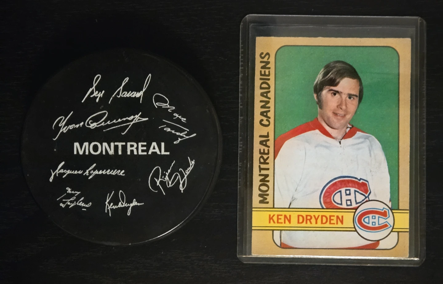 Vintage 1970's Ken Dryden Mtl Can. 3 Pc. Lot