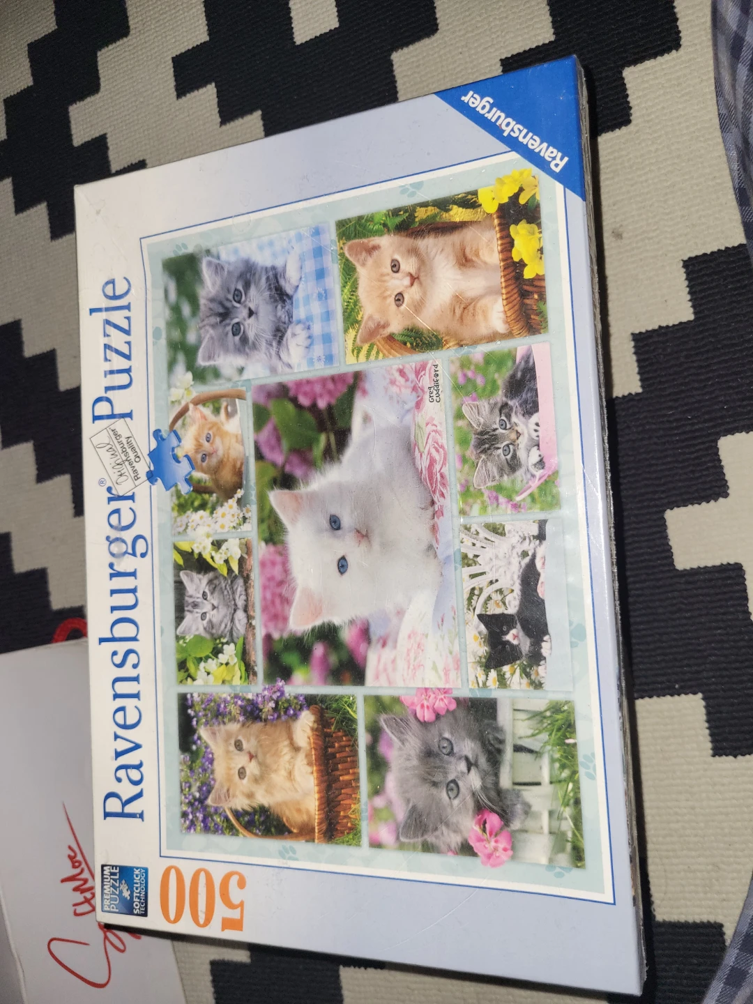 ⚽️Ravensburger Puzzle - Kittens 500 Pieces