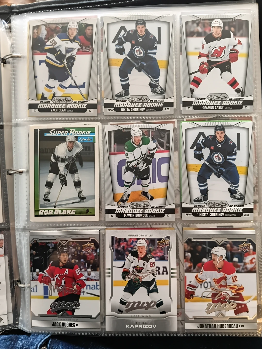 10 pages if Collection of NHL Hockey Cards - photo 3
