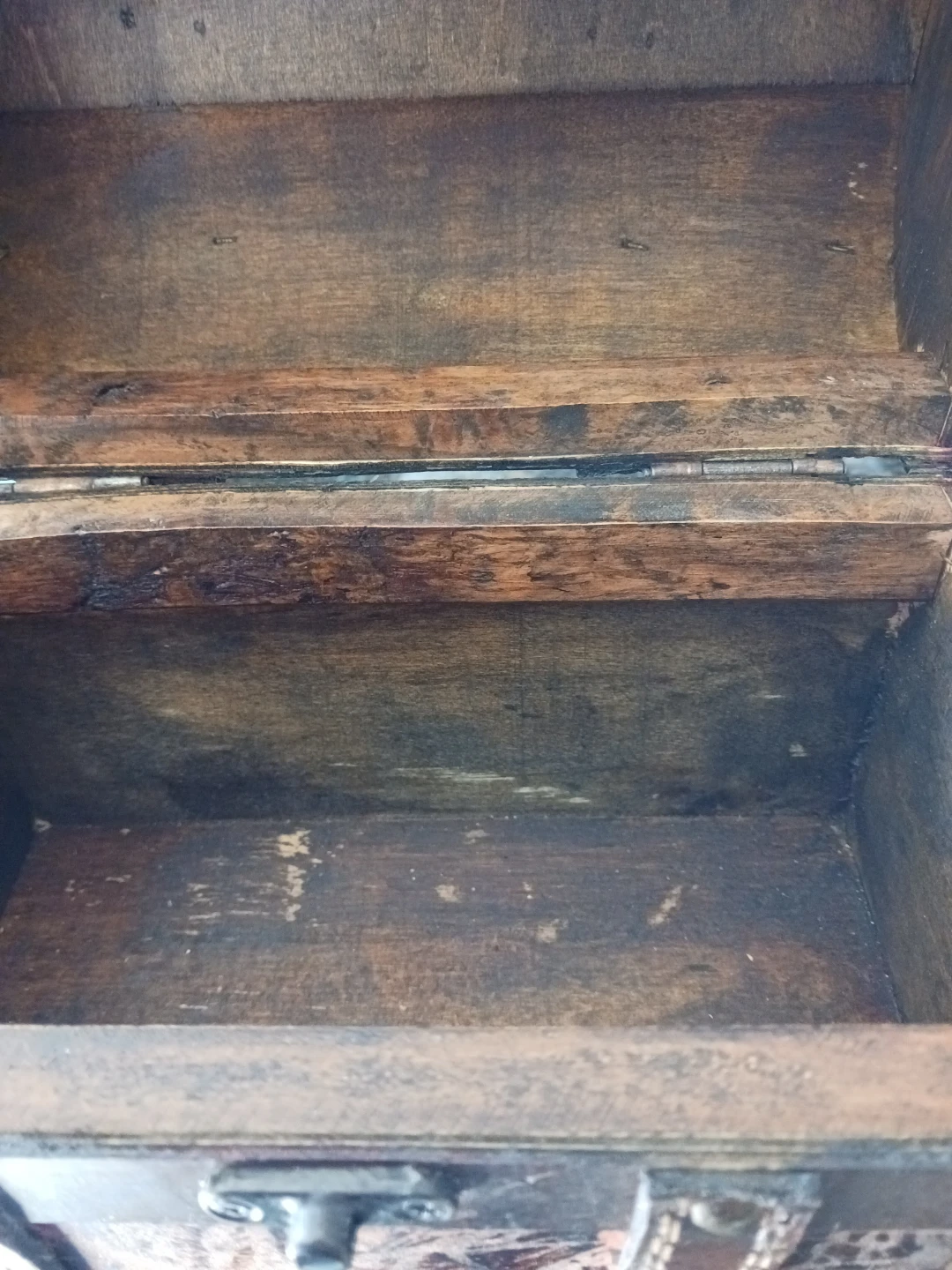 Wooden Treasure Chest Trinket Box - photo 5