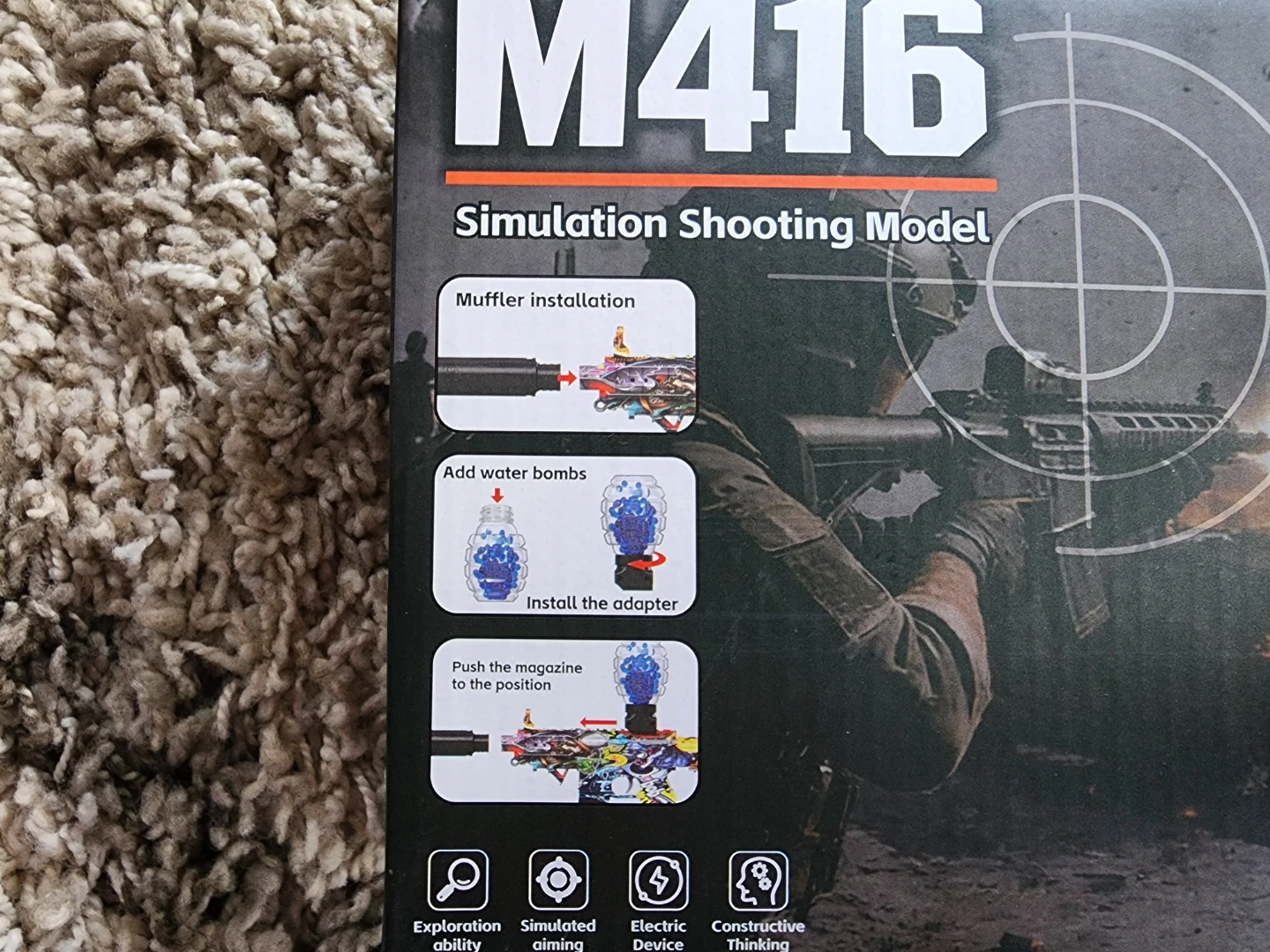 M416 Gel Blaster Toy Gun - photo 3