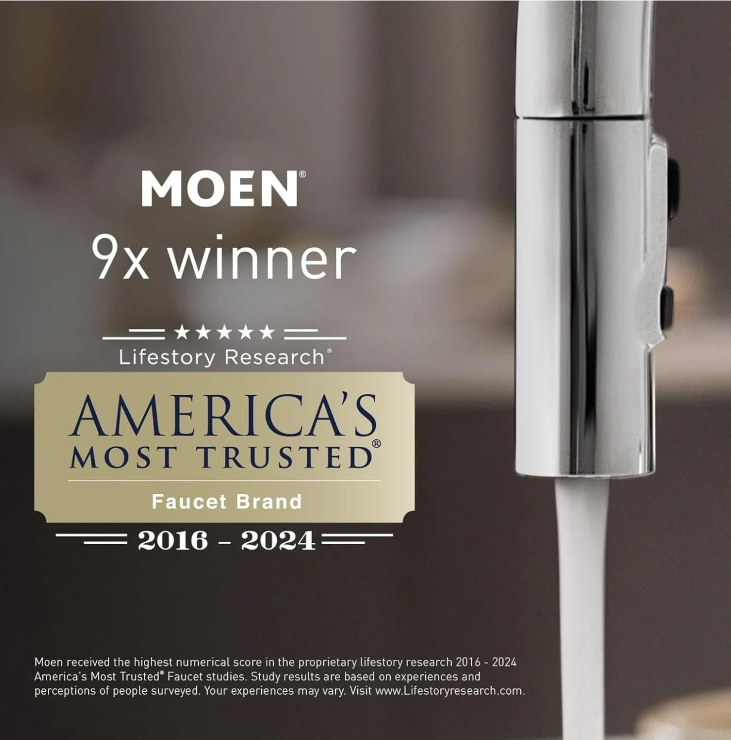 Moen S110 Arris Shower Arm, Chrome - photo 3