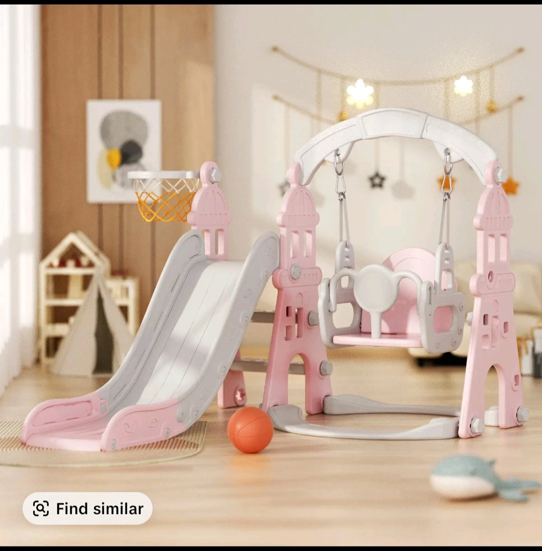 1 Kids Slide and Swing Set