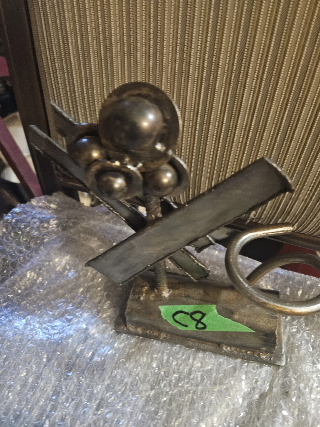 Metal Sculpture Art Piece - photo 3