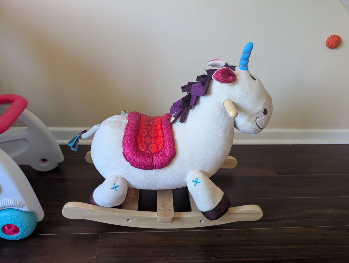 Plush Unicorn Rocker Toy