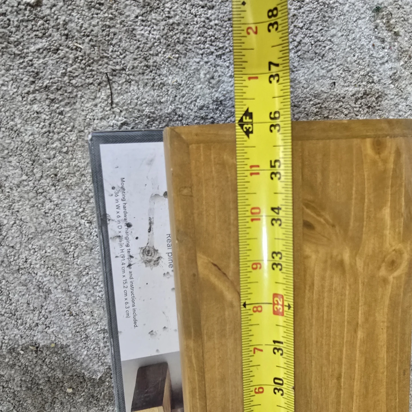 36" Wall Shelf lot of 2 - photo 4