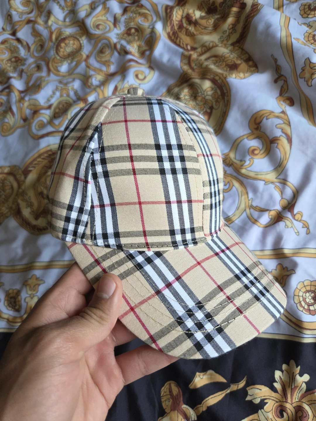 Checkered Baseball Cap