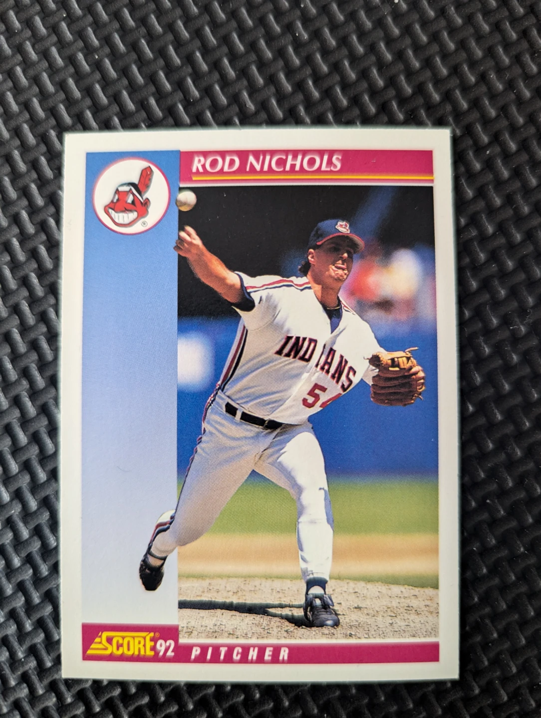 ⚽ 1992 Score Rod Nichols Baseball Card