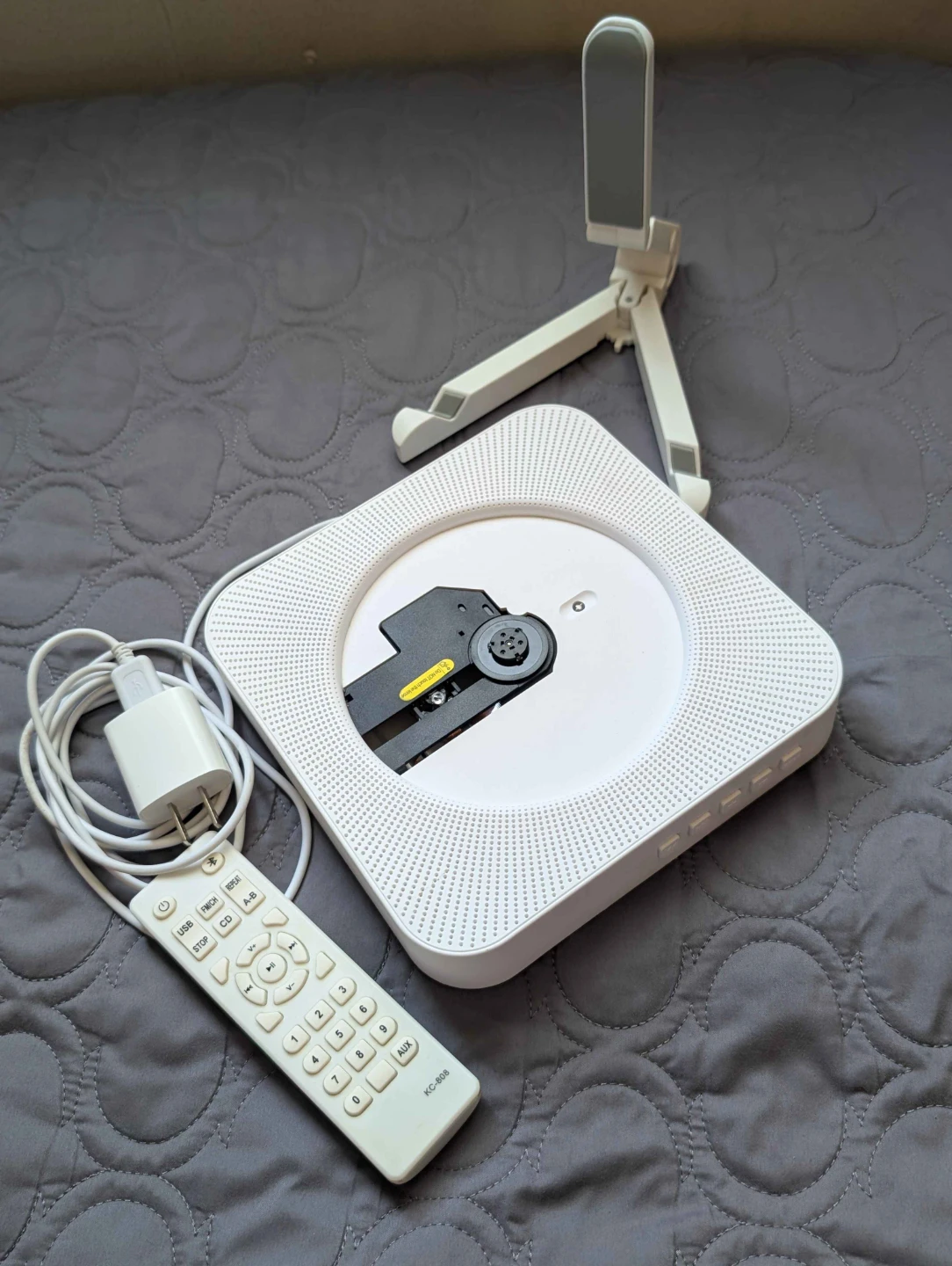CD Player with Remote and Stand - Working, Tested - photo 2