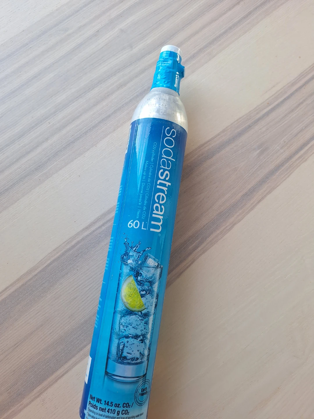SodaStream new CO2 Cylinder 60L screw in system (food grade)