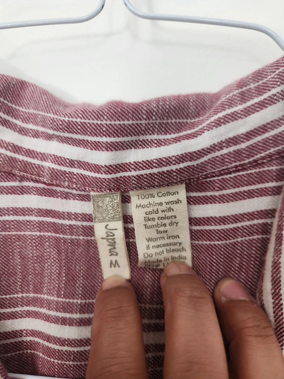 Journeys by Journeys Women's Striped Shirt Dress Size M ⚽ - photo 3