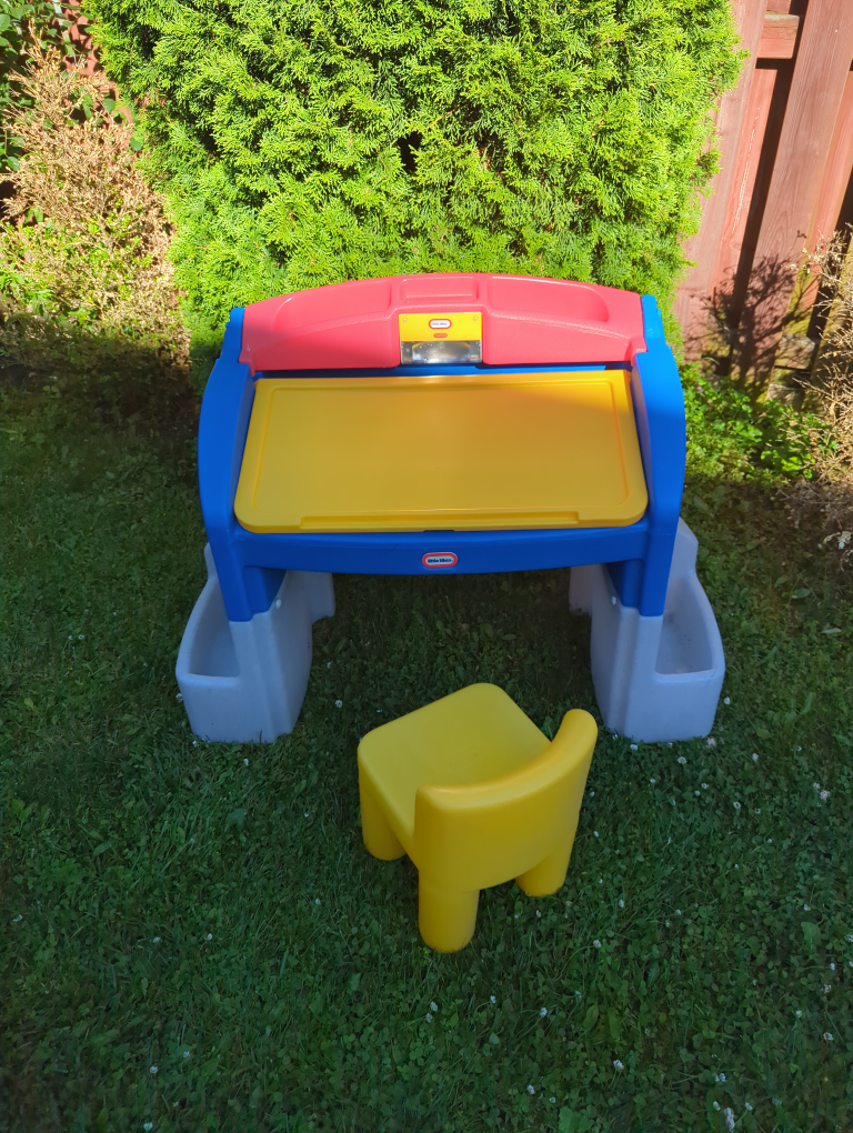 Little Tikes Learn & Play Activity Desk with Chair - photo 2