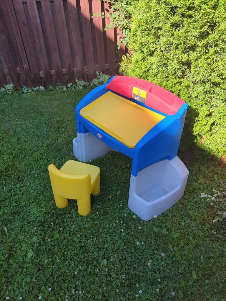 Little Tikes Learn & Play Activity Desk with Chair - photo 3