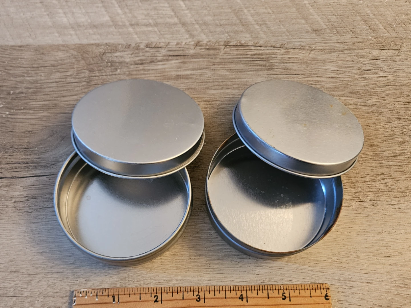 Tin Travel Soap Containers