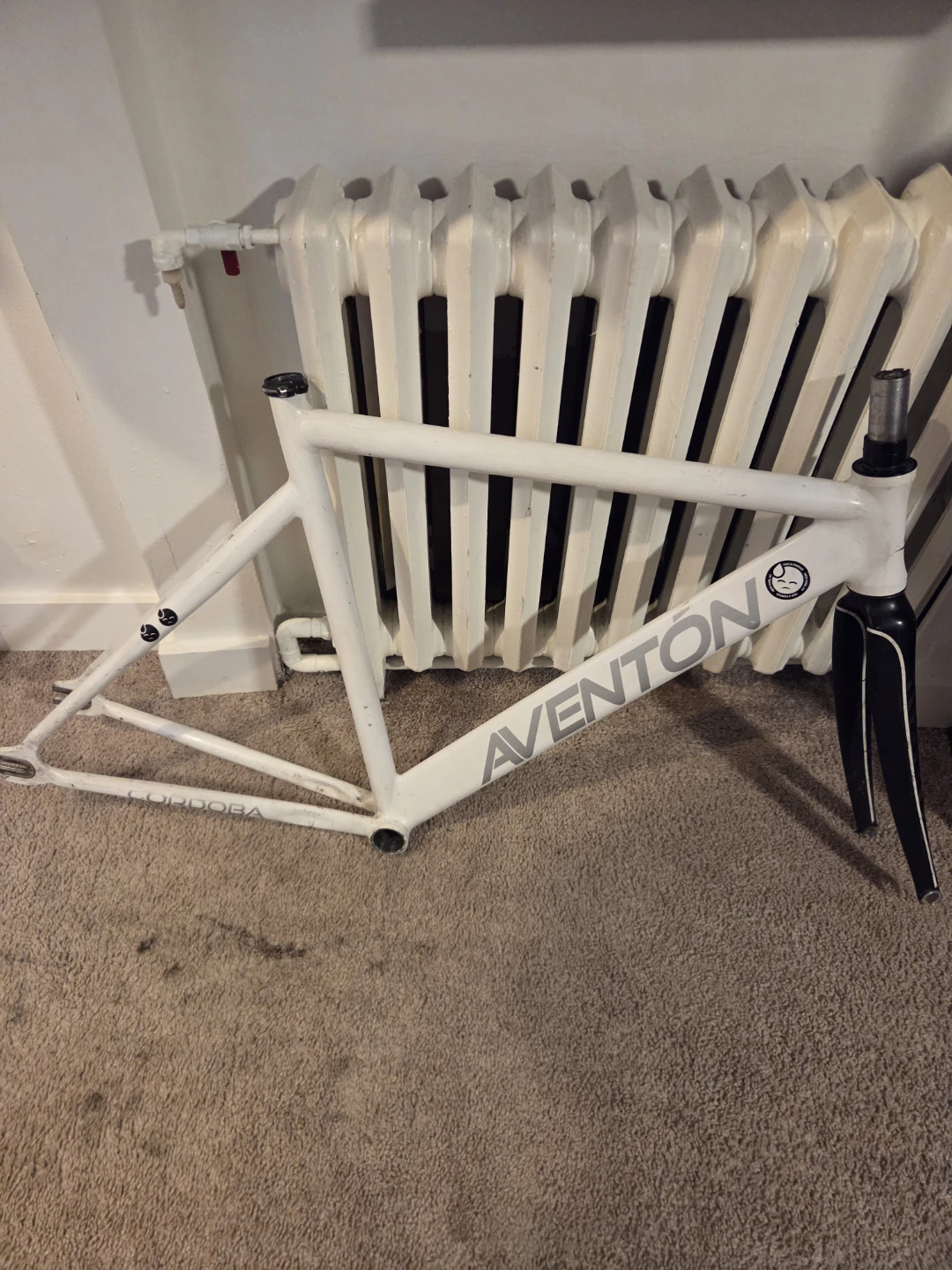White Aventon Cordoba Bike Frame - photo 2