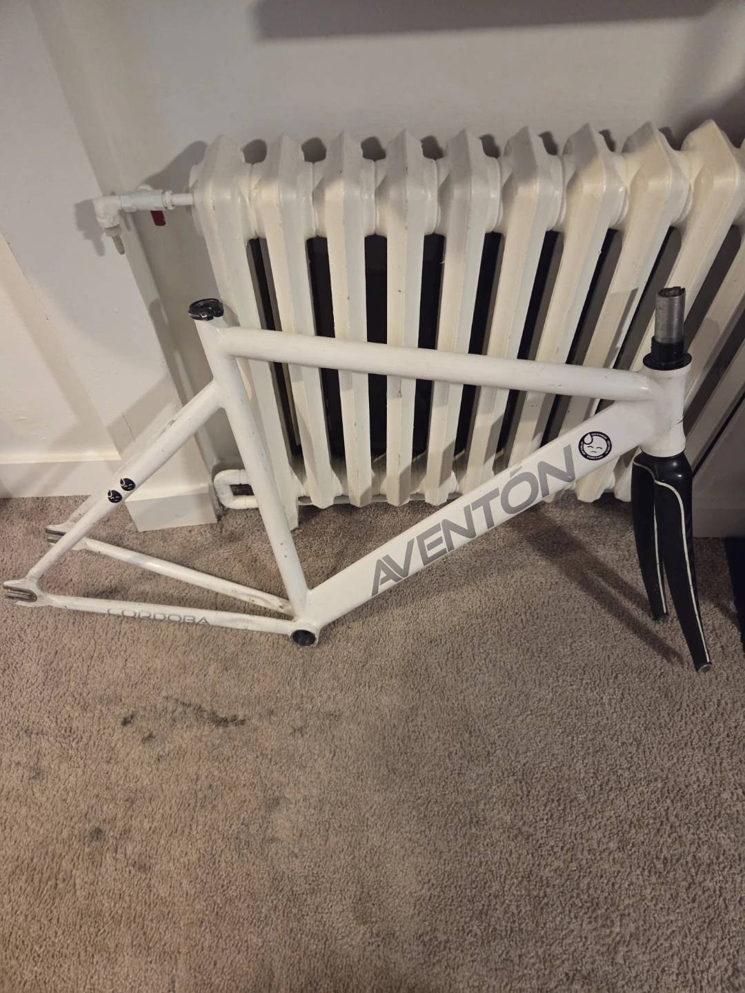 White Aventon Cordoba Bike Frame - photo 3