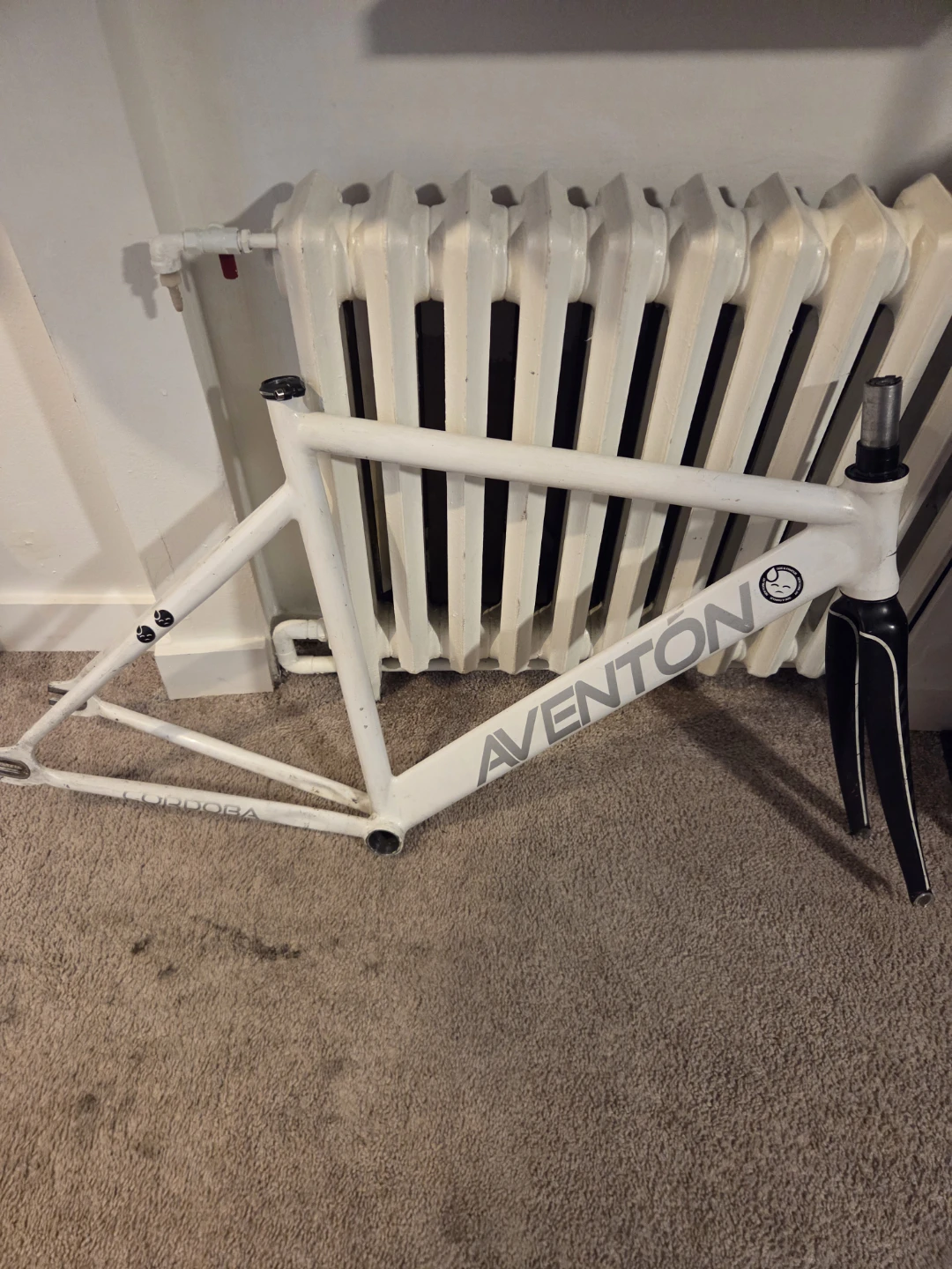 White Aventon Cordoba Bike Frame - photo 4