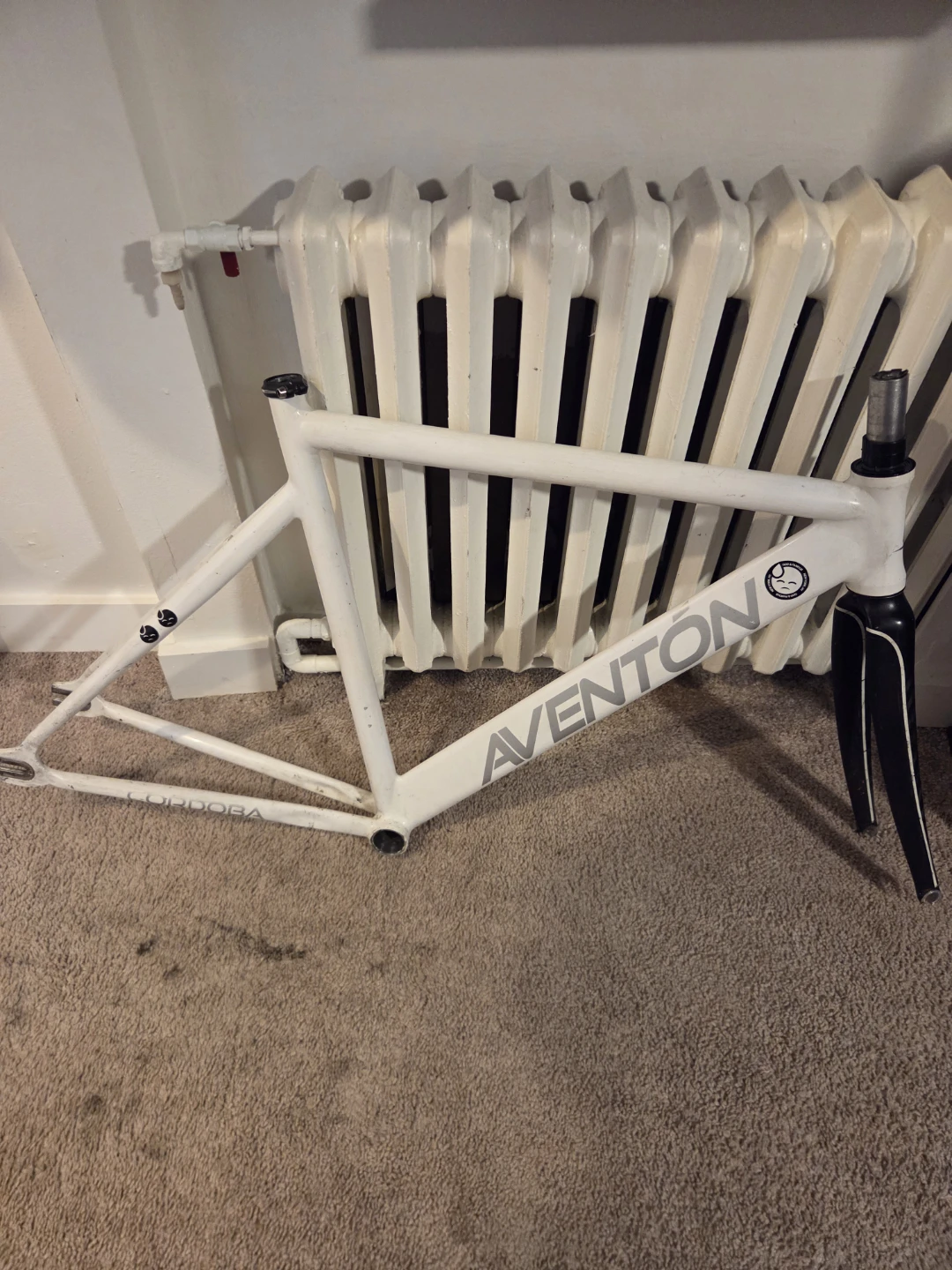 White Aventon Cordoba Bike Frame - photo 5