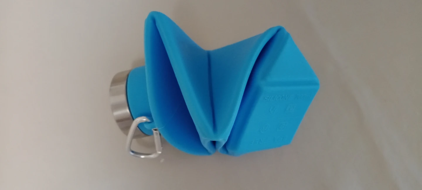 Blue Collapsible Water Bottle