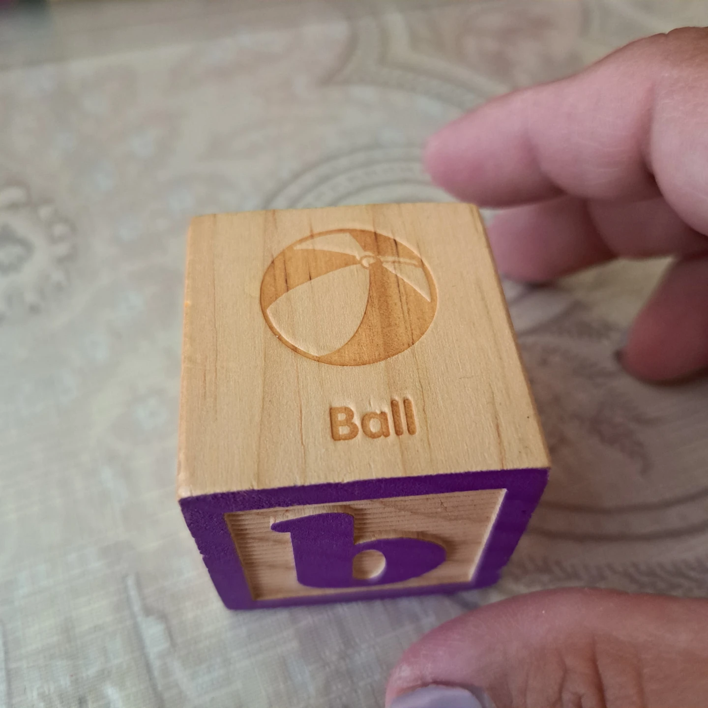 Wooden Alphabet and Number Blocks - 40 Pieces - photo 3
