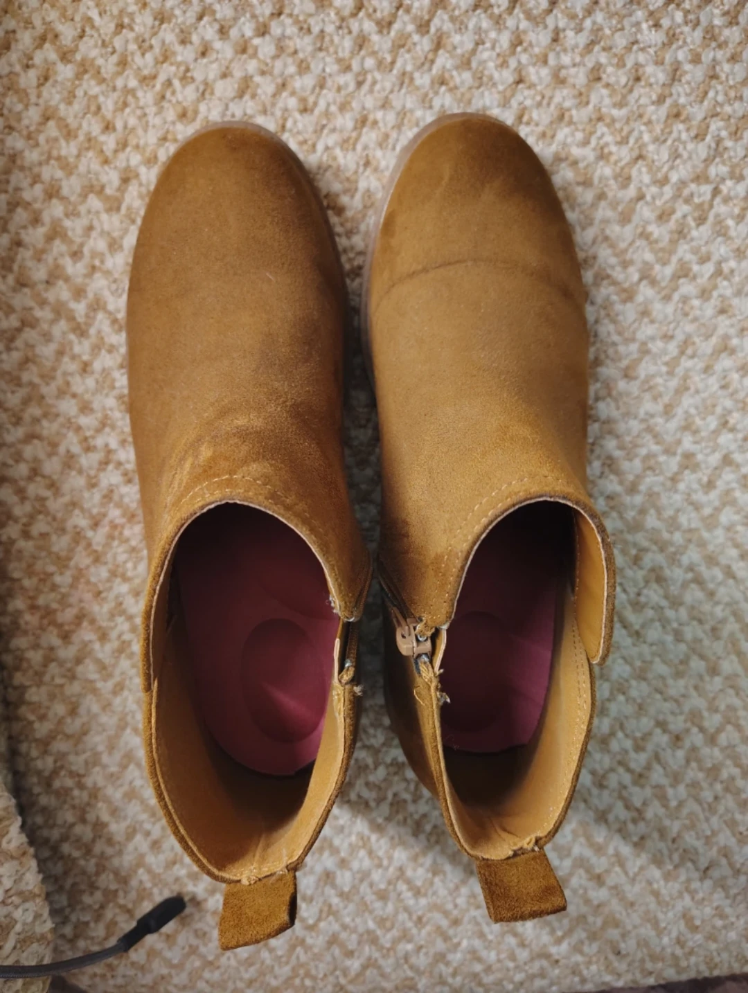 Brown Suede Ankle Boots - photo 3