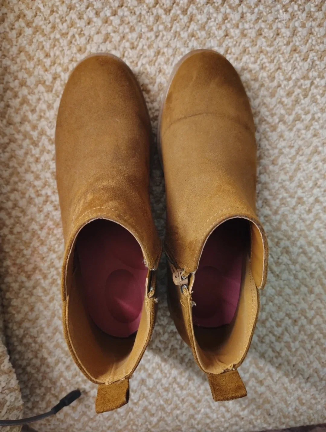 Brown Suede Ankle Boots - photo 3