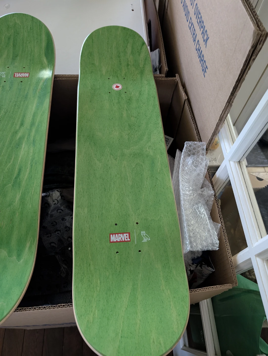 Marvel x OVO Skateboard Deck