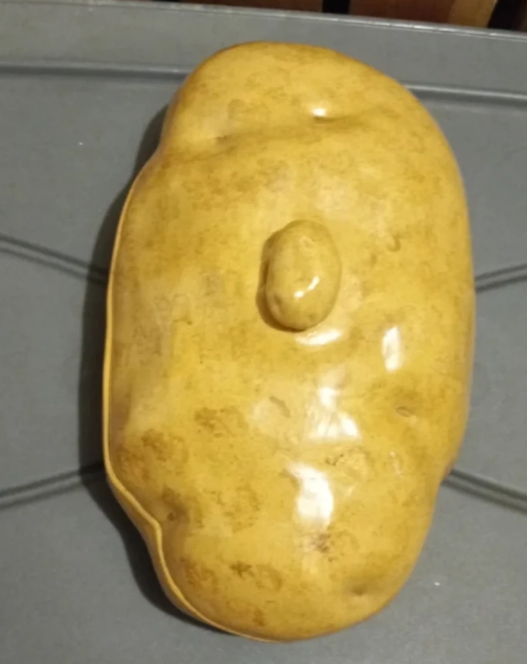 Potato Shaped Dish with Lid