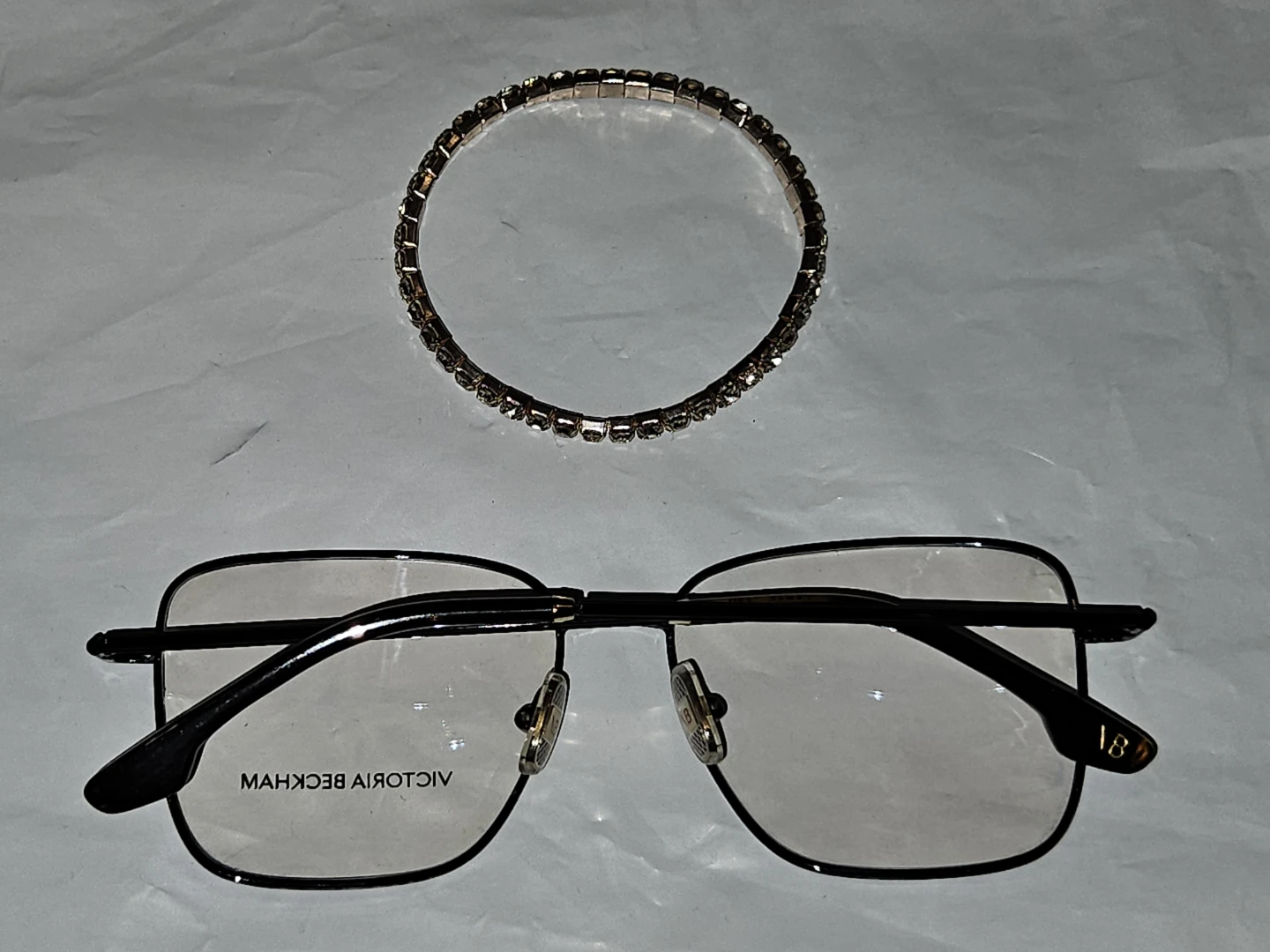 Victoria Beckham metal Eyeglasses