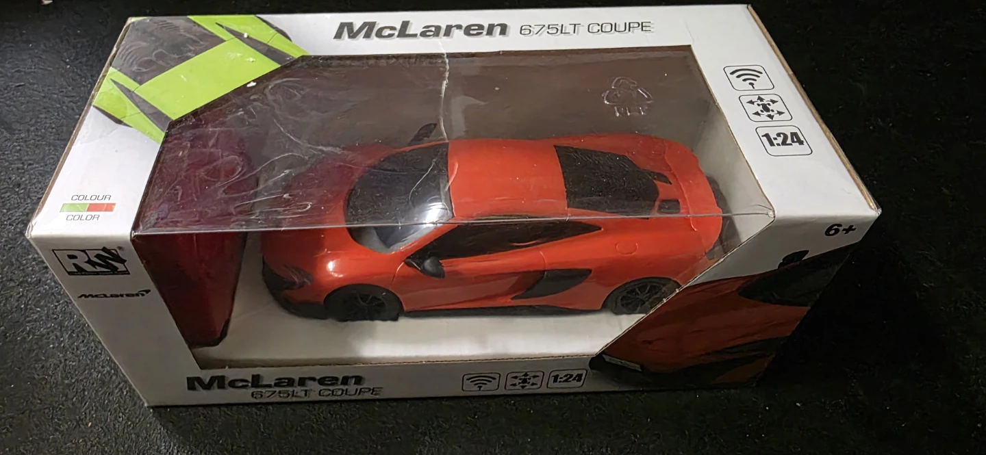 RC McLaren 675LT Coupe Toy Car