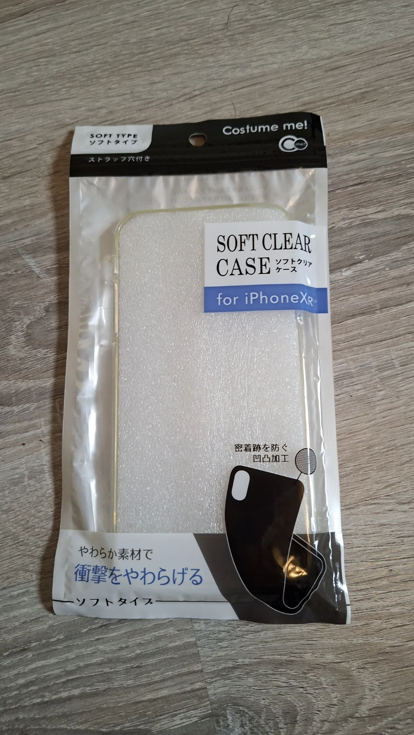 Costume me! Soft Clear Case for iPhone XR