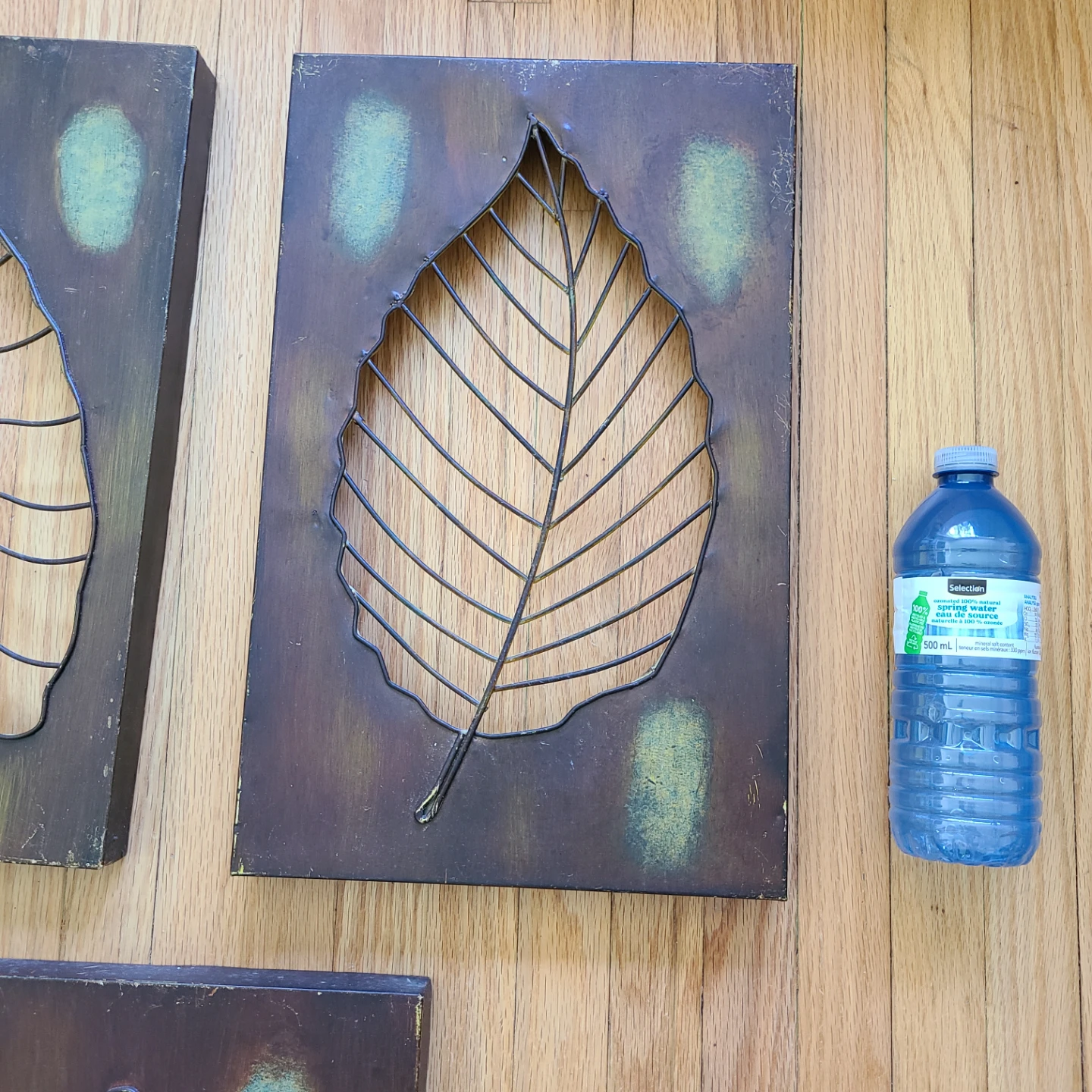 Set of 3 Metal Leaf Wall Art for $20! - photo 3