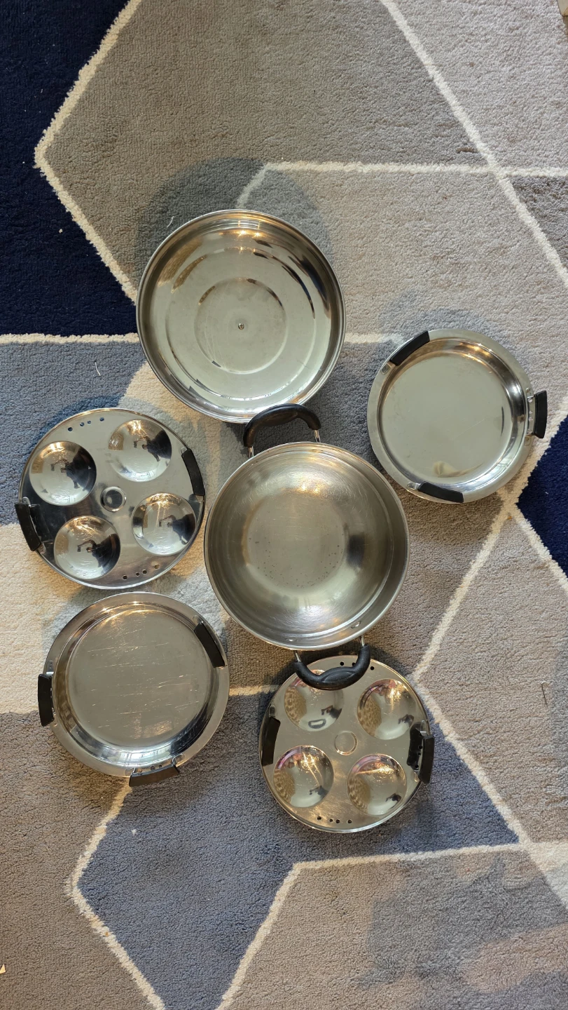 Stainless Steel Idli Maker with Steamer Pot